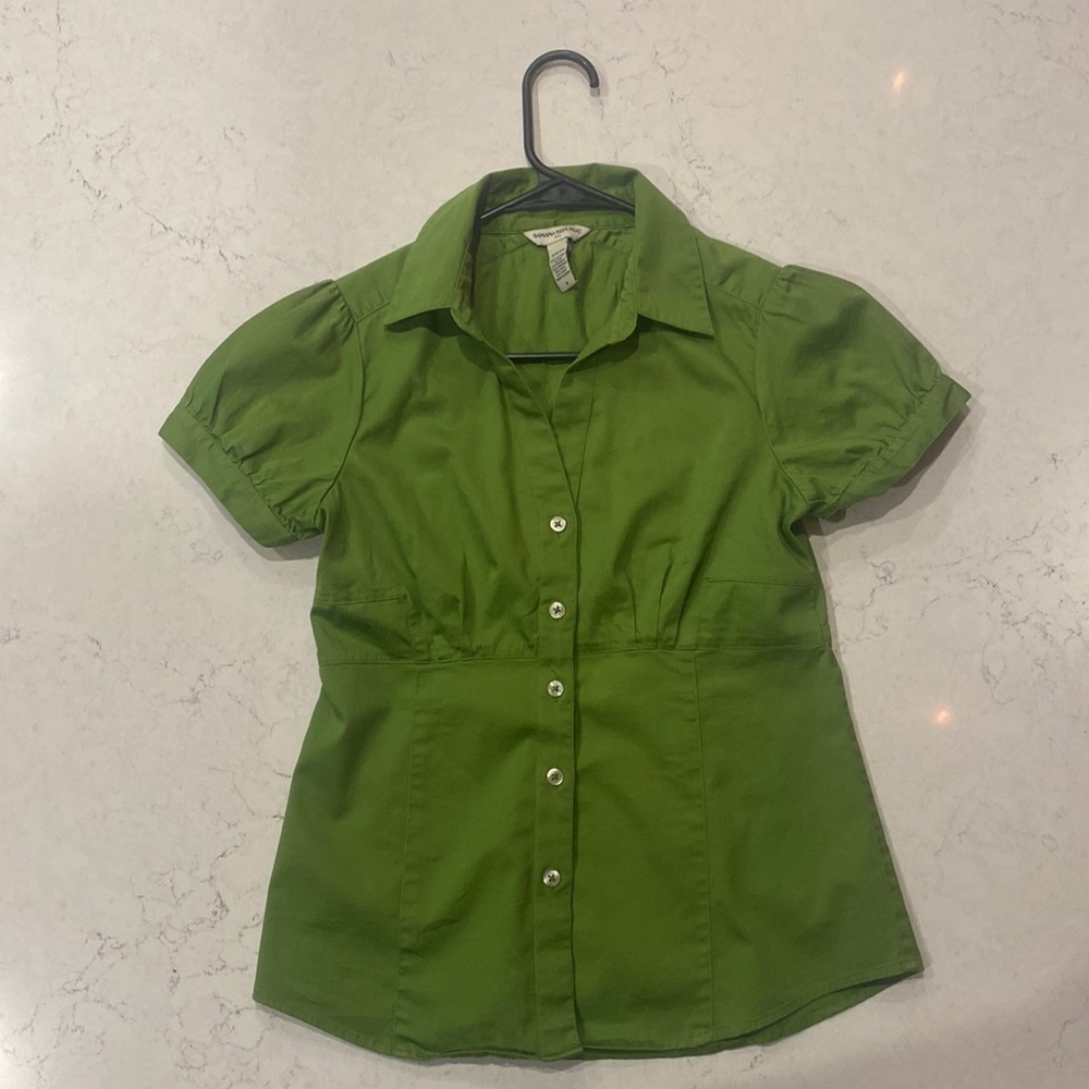 Banana Republic Green T Shirt
